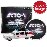 2024 Niue $5 Ghostbusters Ecto-1 Silver 2oz Coin + Die Cast Car
