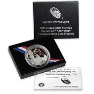 2015 US Marshalls Service 225th Anniversary Proof Clad Half Dollar