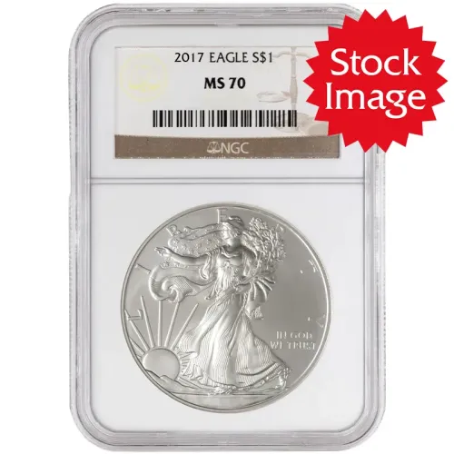 2017 American Silver Eagle - NGC MS 70