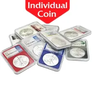 Mixed Dates American Silver Eagle - NGC or PCGS MS 70 - Variety of Holders & Labels