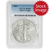 2009 American Silver Eagle - PCGS MS 69