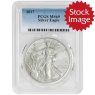2017 American Silver Eagle - PCGS MS 69