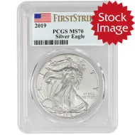2019 American Silver Eagle - PCGS MS70 First Strike