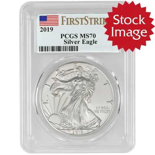 2019 American Silver Eagle - PCGS MS70 First Strike
