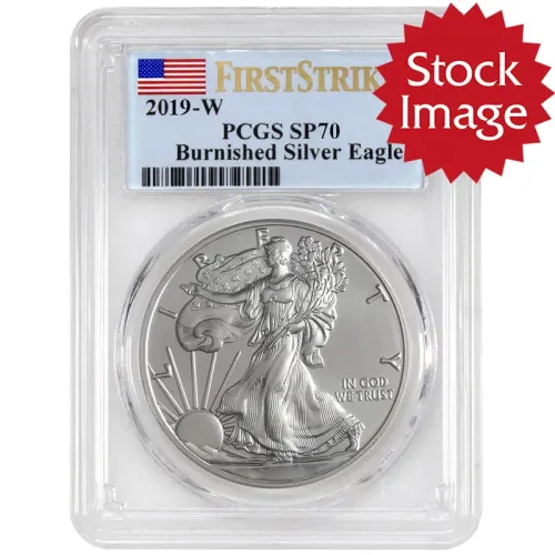 2019 W American Silver Eagle - PCGS SP 70 First Strike