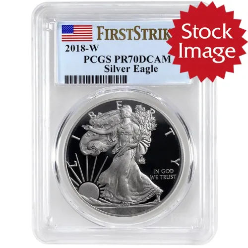 2018 American Silver Eagle - PCGS PF 70 First Strike