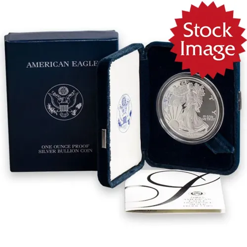 2004 W American Silver Eagle - Proof