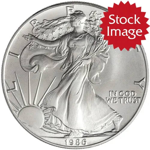 1986 American Silver Eagle - Problem