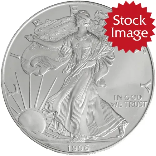 1996 American Silver Eagle - Brilliant Uncirculated