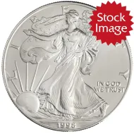 1998 American Silver Eagle - Brilliant Uncirculated