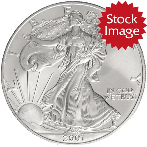 2001 American Silver Eagle - Brilliant Uncirculated