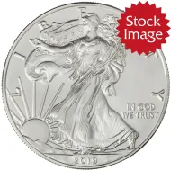 2019 W Burnished American Silver Eagle - No Packaging