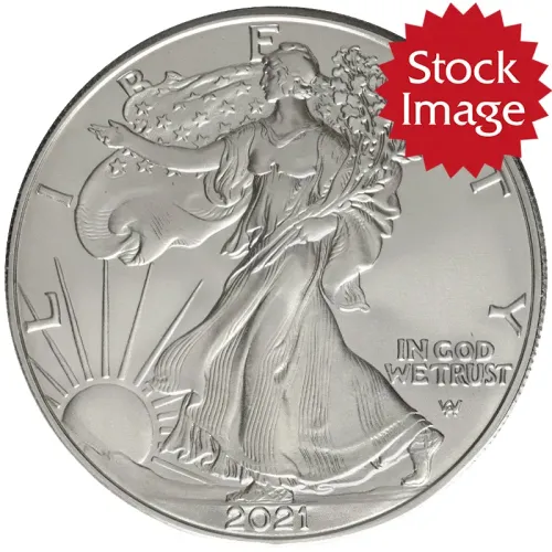2021 American Silver Eagle Type 1 - Brilliant Uncirculated