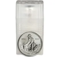 1984 Engelhard Prospector 1oz Silver Rounds in Original 25ct Roll
