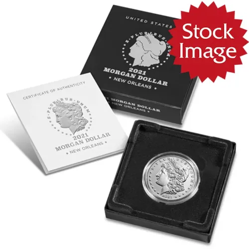 2021 Morgan Silver Dollar - O Privy Mark