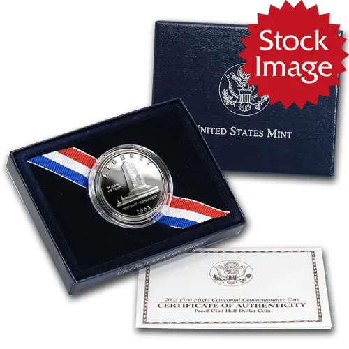 2003 First Flight Centennial Proof Half Dollar
