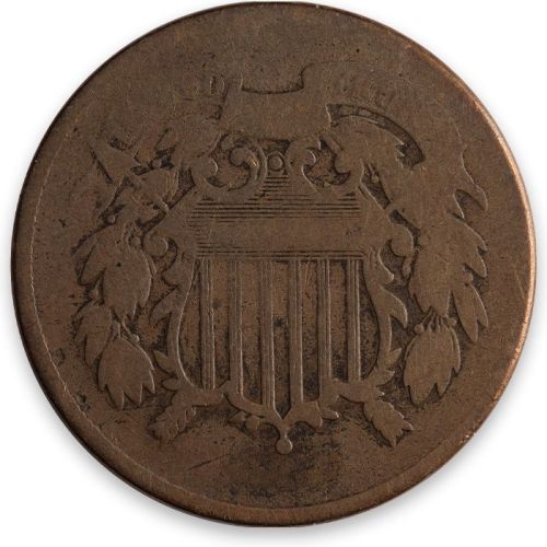 1868 2 Cent - Good