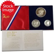 1976 United States 3pc Silver Proof Set
