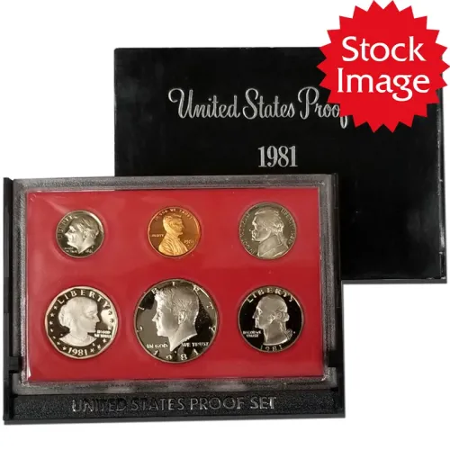 1981 United States Proof Set - Type 2