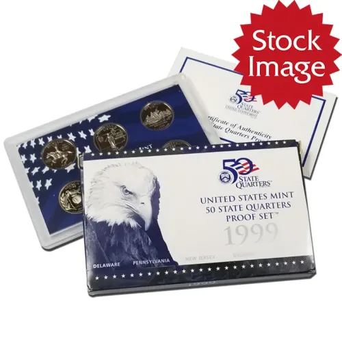 1999 United States 50 State Quarter Proof Set