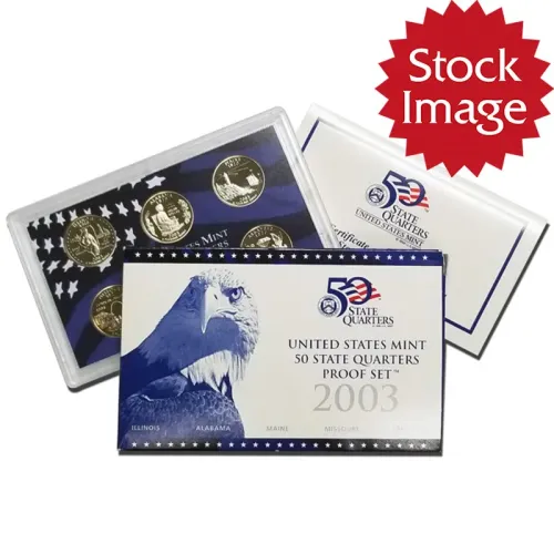 2003 United States 50 State Quarter Proof Set