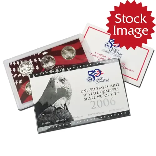 2006 United States 50 State Quarter Silver Proof Set