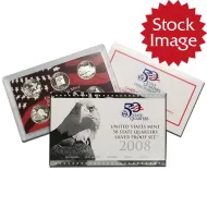2008 United States 50 State Quarter Silver Proof Set