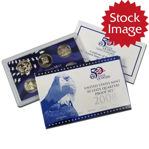 2008 United States 50 State Quarter Proof Set