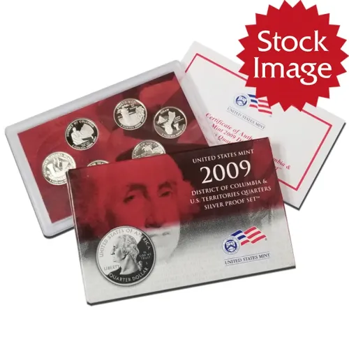 2009 United States Territory Quarter Silver Proof Set