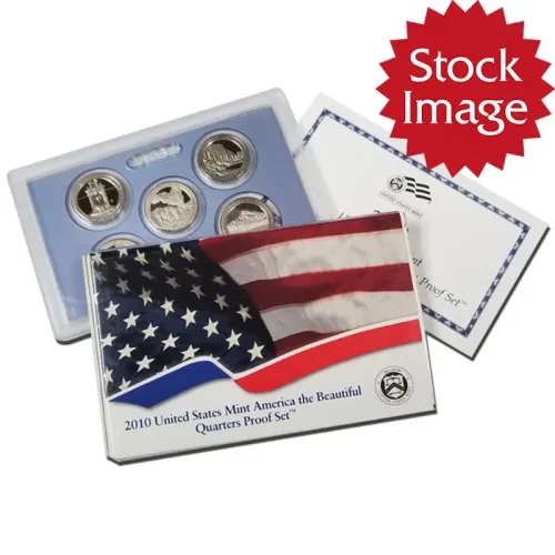 2010 America the Beautiful Quarter Proof Set
