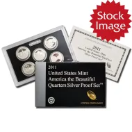 2011 America the Beautiful Quarter Silver Proof Set
