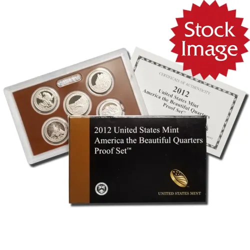 2012 America the Beautiful Quarter Proof Set