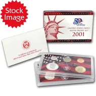2001 United States Silver Proof Set