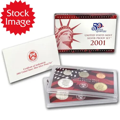 2001 United States Silver Proof Set