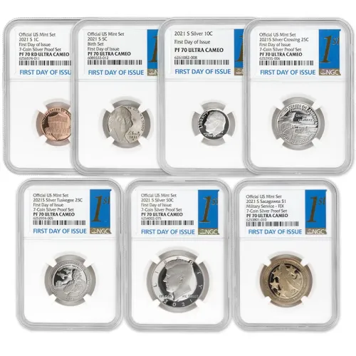 2021 S United States Silver Proof Set - NGC PF70UC FDOI